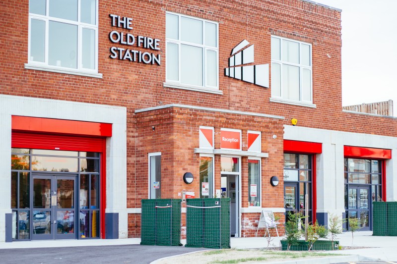 The Old Fire Station a store in a brick building